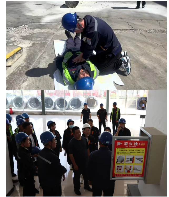 甘肅騰遠(yuǎn)建材開展消防安全知識培訓(xùn)及消防演練 甘肅騰遠(yuǎn)建材開展消防安全知識培訓(xùn)及消防演練